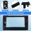 5X 2 Din 10,1 Polegadas Rádio de Carro Instalação DVD GPS Mp5 Fascia Plane Frame para 2003-2014 para  XC90 8