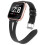 Urrem i ægte læder til Fitbit Versa smartur Black 1