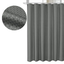 Wasserdichter Duschvorhang für Badezimmer Gray S