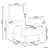 Beliani Armchair SVALOV Corduroy Orange 3
