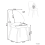 Beliani Set of 2 Dining Chairs ELOY Corduroy Off-White 3