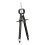 4X Compass Geometry Set with Lock, Math and Precision Compass, Metal and Durable for Drafting, Drawing, Measuring(Black) 5
