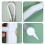 Duschabzieher, Fensterabzieher mit Halter White 3
