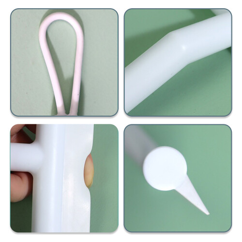 Duschabzieher, Fensterabzieher mit Halter White 2