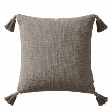 Pure Handmade Cotton Muslin Cushion with Cover