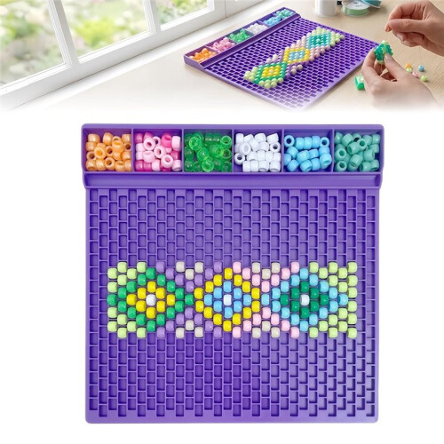 Stitch Pattern  Bead Planning Tray for 6x9mm  Beads Kandi Bead Making Board 2