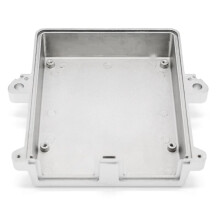 1 Set 48-Polig Silverfärgad ECU-Skal Aluminiumlåda Bilkontaktplugg Bilkontrollpanel Kretskortskontakt