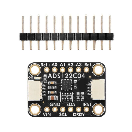 6432 ADS122C04 24-Bit ADC Module 4-Channel 2kSPS High Precision Analog to Digital Converter with I2C Interface 2