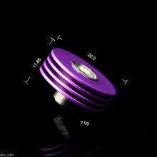(Purple)Nebulizzatore Elettronico Base Raffreddamento Alluminio 22mm Adattatore Dissipatore Multicolore