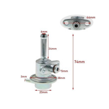 0280160640 226707J600 Bränsleinsprutningstrycksregulator för ALMERA N16E 2001/04 - 2002/08