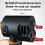 Pompa per Bicicletta Multifunzionale da 160 PSI con Manometro e Ugello 3 In 1 per Biciclette e Auto. Include 3