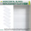 6 Sets Horizontal Blinds Replacement Slats, White Horizontal Blind Repair Tabs, White Blind Fixers for Horizontal 6