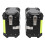 Aluminium Seitenbox Motorrad 28L mit Reflektoren 7