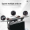 2Pcs Motorcycle Navigation Bracket Phone Expansion Bracket Multifunctional Bracket for  368G 2