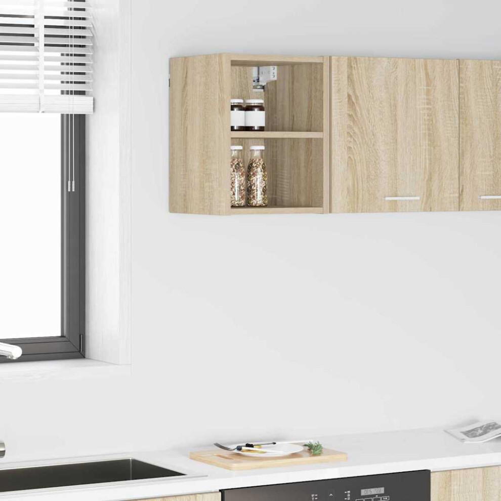 Vidaxl Hanging Cabinet Sonoma Oak 30 X 29.5 X 40 Cm Engineered Wood