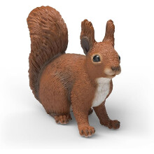 Schleich Wild Life - Squirrel Toy Figurine - Kids Ages 3+ | 14936 | Wild Animal Figurine, Realistic Animal Toys, Safari Toy for Boys and Girls
