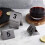 25PCS Restaurant Bar Place Table  Tabletop Number Sign Stackable Table Number Cards Double-Side Black Number 6