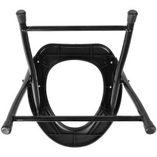 Portable Strengthened Foldable Toilet Chair Travel Camping Climbing Fishing Mate Chair Outdoor Activity Accessories