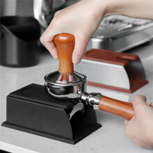 Soporte de OperacióN de MáQuina de Café de Acero Inoxidable, Estante para Café en Polvo, LáMpara de PulverizacióN de Silicona, Herramienta para