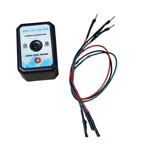 Émulateur de Verrouillage de Direction pour  S40 C70 C30 V50 : Aucun Paramétrage Requis, Son Intégré, Installation Facile (Plug And ) 1