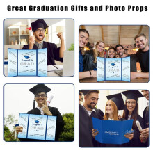 Alternativa Al Libro de Visitas de Graduación 2024, Decoraciones para Fiesta de Graduación de la Clase 2024, Azul de Graduación