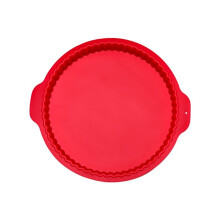 4 STUKS Pizza Ronde  Siliconen Bakpannen Handgemaakte Koekjesbrood Loaf Pizza Pie Toast Lade Dunne Cakevorm Keuken Tool