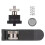 Nieuwe Hulp-Extrudertandwielassemblage voor  X2D Printeraccessoires 2