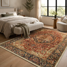 (160 x 230 cm 5 ft 3 in x 7 ft 7 in, MAJESTIC- CASHMERE RUG) Large Rugs Living Room Bedroom Traditional Carpets