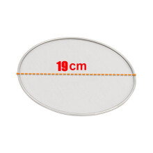 2X Air Fryer Stainless Steel Oil Splatter Screen Anti Grease Scald Proof Frying Pan Cover Oil Net 19CM