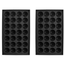 2X 28 Holes 4cm Takoyaki Hot Plate Non Stick Cook in Home Takoyaki Takoyaki Plate Only Takoyaki Aluminium Plates