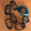 Voor SL8 Stuurring Split Spacer Kits Racefiets Stuur Adapter Spacers Fietsaccessoires 7