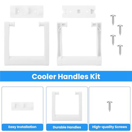 2pcs Cooler Handle Replacement for Igloo 25-72 QT Cooler, Cooler Replacement Handles Kit 1