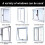 Fridge Lock with Code, Pack Of 2 Fridge Locks, No Drilling, Fridge Locks for Refrigerators, Wine Cooler, Window Drawer 4