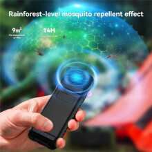 Multifunction Electric Mosquito Repellent Power Bank Mosquito Insect Repellant Device for Camping Hiking Fishing