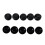 50pcs Replacement 3D Analog Joystick Thumb Sticks for PS5 Controller - High Precision Mushroom Cap Gamepad Thumbsticks 8