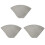 3X Reusable pour Over Coffee Filter Stainless Steel Fine Mesh Coffee Filter Drip Cone Paperless Universal Coffee Filter 1