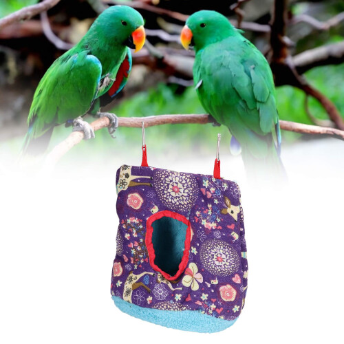 Vogel Hängebett warm faltbar Plüsch 23 cm 1
