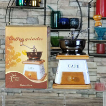 2X Manual Coffee Grinder New Ceramic Hand Grinder Small Coffee Powder Grinder Household Grinder Ceramic Grinding Core