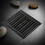 10x10cm Duschablauf Schwarz | Quadratisch mit 3