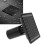 10x10cm Duschablauf Schwarz | Quadratisch mit 21