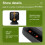 USB 2D Barcode Scanner Gobal Exposure Desktop Flat Hands-Free High-Performance Scanning Platform 1D 2D QR Code Reader 5