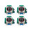 100pcs Joystick Analog Sensor Module Replacement Rocker Potentiometer for  5 Controllers, High Precision 3