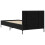 VidaXL vidaXL Bed Frame with Headboard Black Oak 80 x 200 cm Engineered Wood 2