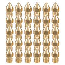 30 Pieces Mk8 Nozzle 0.4Mm 3D Printer Nozzles Extruder Print For 3D Printer Makerbot Cr-10(1Pc Plastic Box)