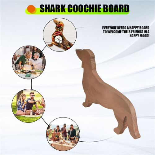 Prato de Jantar de Cachorro Dachshund de 15,7 Polegadas TáBua de Queijo de Corte TáBua de Charcutaria Bonito Jantar de Natal 2