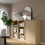 IKEA LINDBYN Black Mirror 80x80cm 2