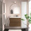 IKEA LINDBYN Gold Mirror 80x80cm 2