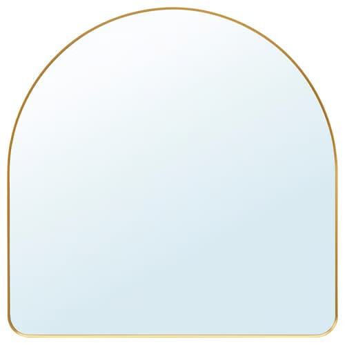 IKEA LINDBYN Gold Mirror 80x80cm