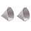 2X Reusable Pour over Coffee Filter Mesh Paperless Coffee Filte Cone Filter 3 To 4 Cup Coffee Drip Filter 1