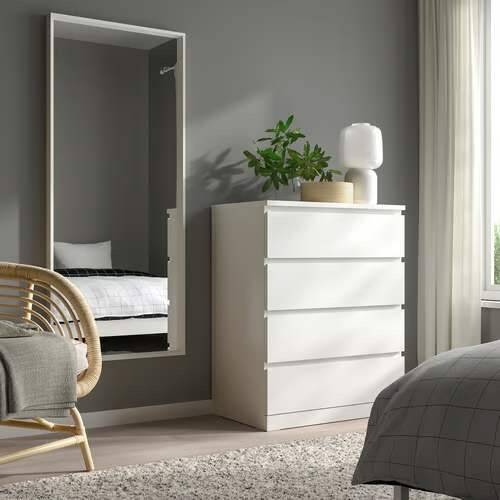 IKEA NISSEDAL White Mirror 65x150cm 2